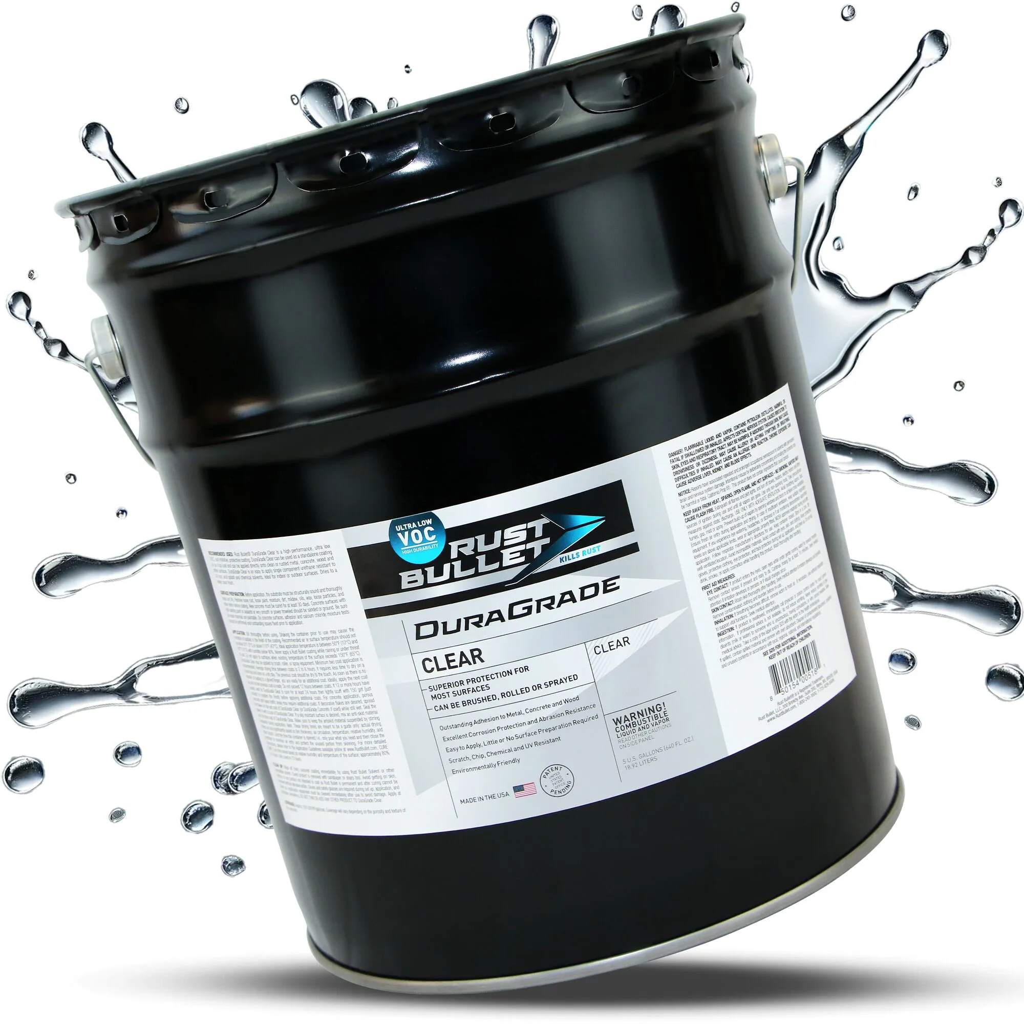 5 Gallon Pail - DuraGrade® Clear