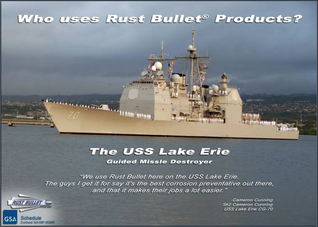 Rust Bullet USS Lake Erie Pres