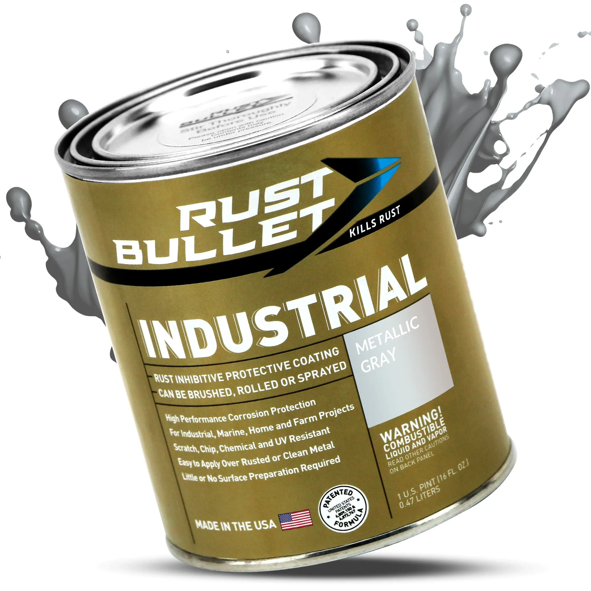Rust Bullet Industrial Pint – Rust-inhibitive coating