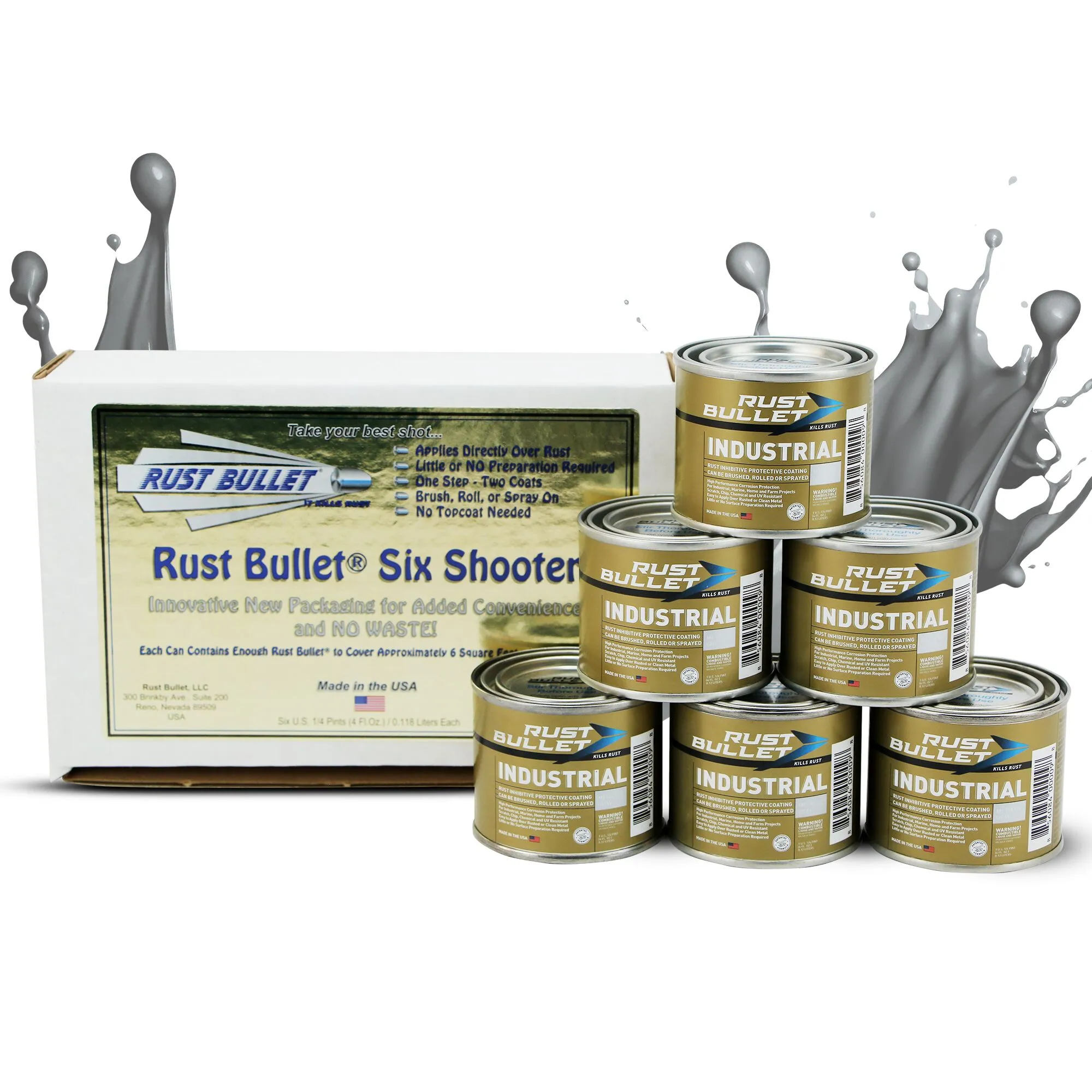 Six Shooter – Stop Rust with Rust Prevention Coating