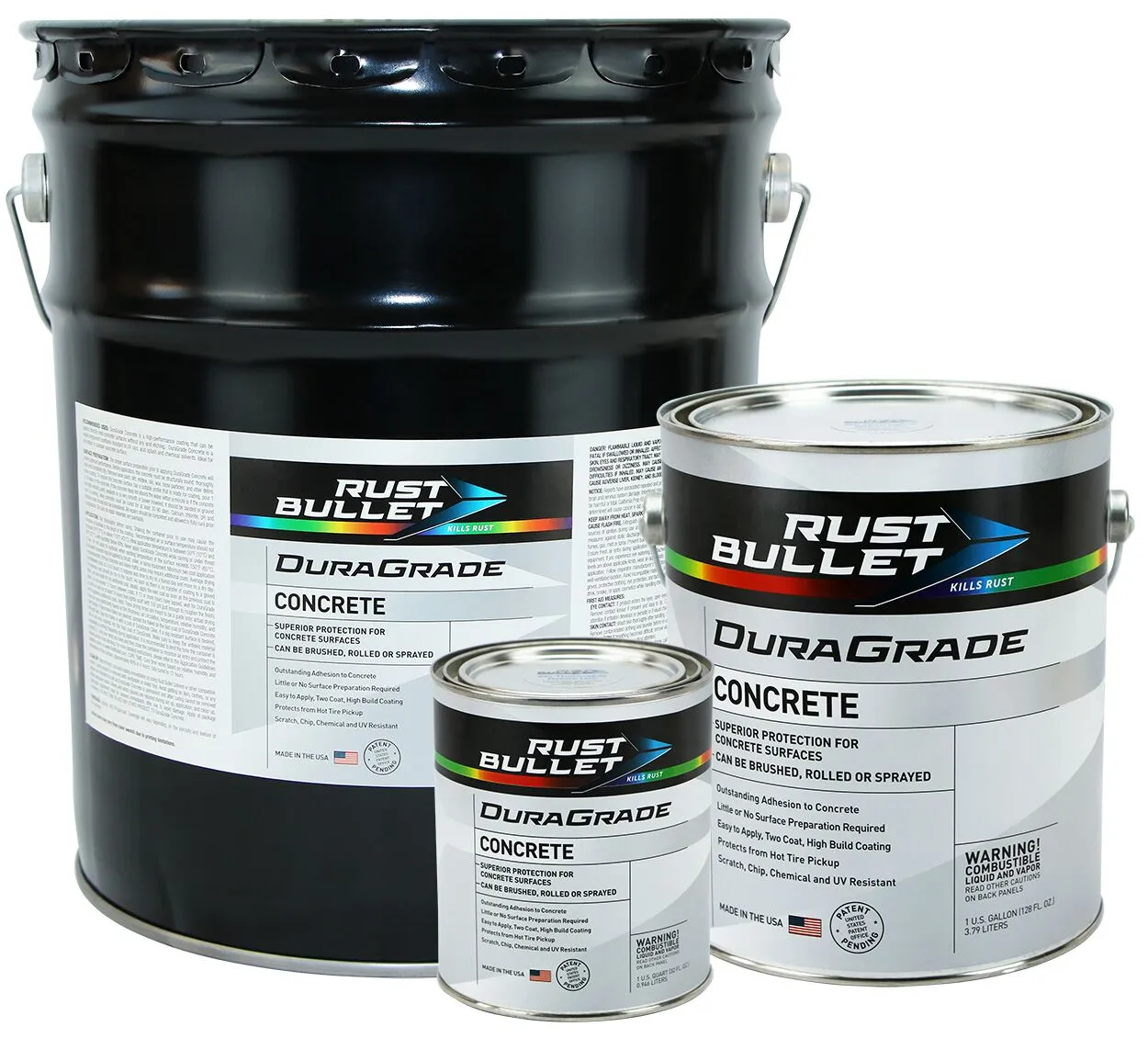 Protective Concrete Coating - Concrete and Garage Floors - Rust Bullet DuraGrade Concrete