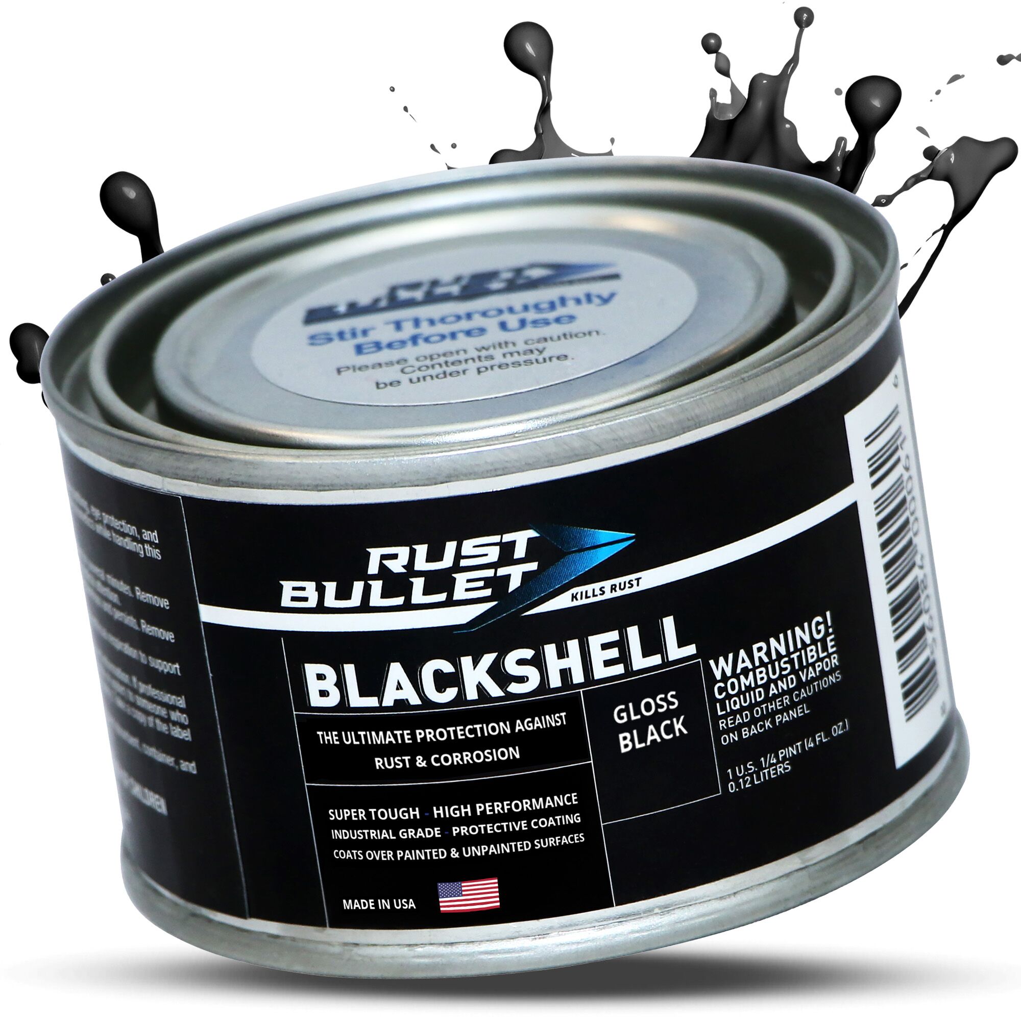 1/4 Pint - BlackShell® Gloss