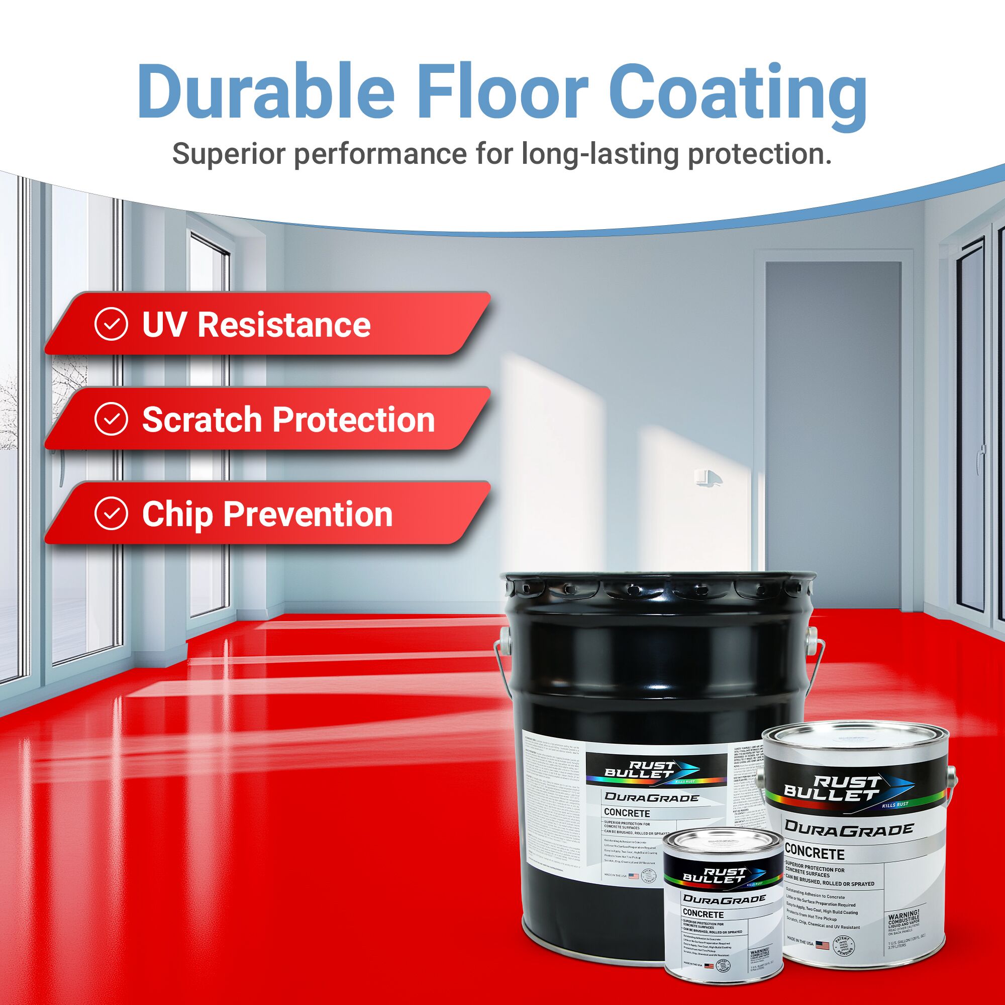 DuraGrade® Concrete - Red - Image 3