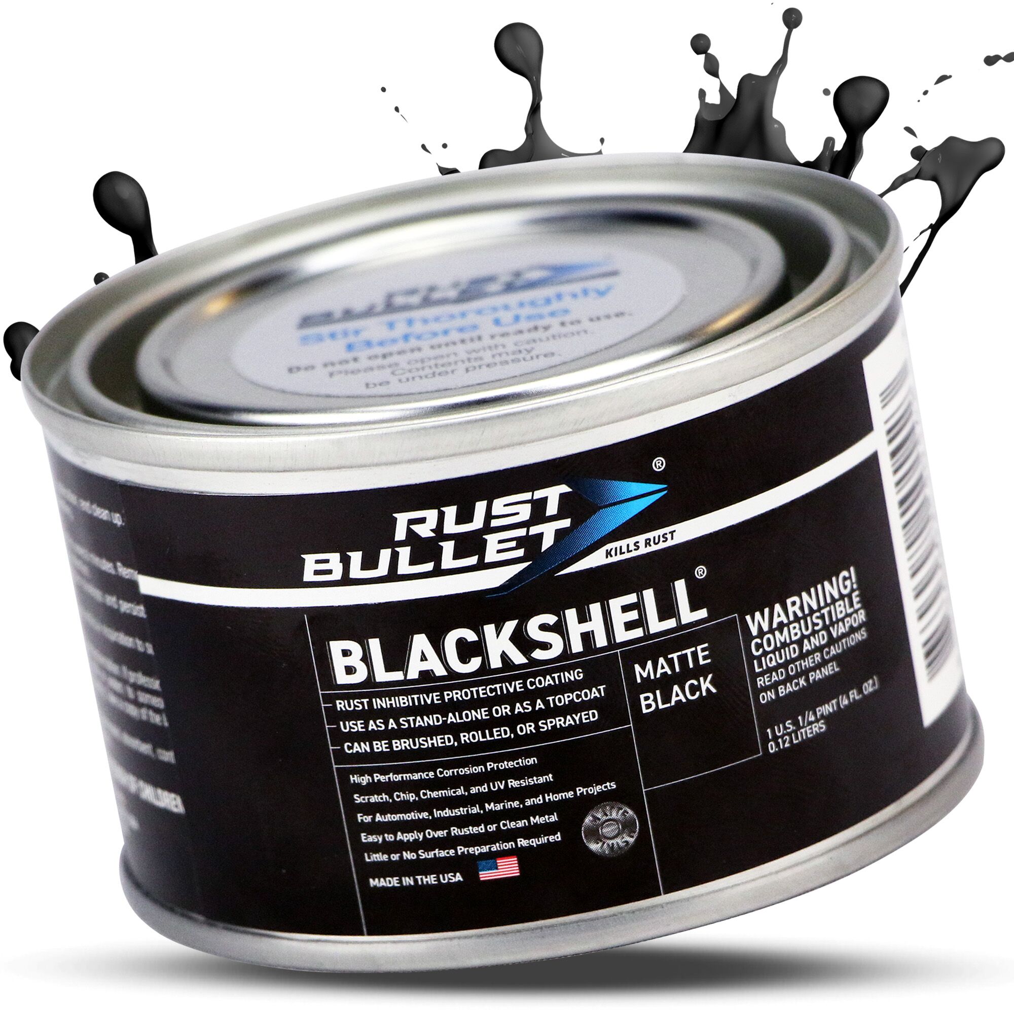 1/4 Pint - BlackShell® Matte