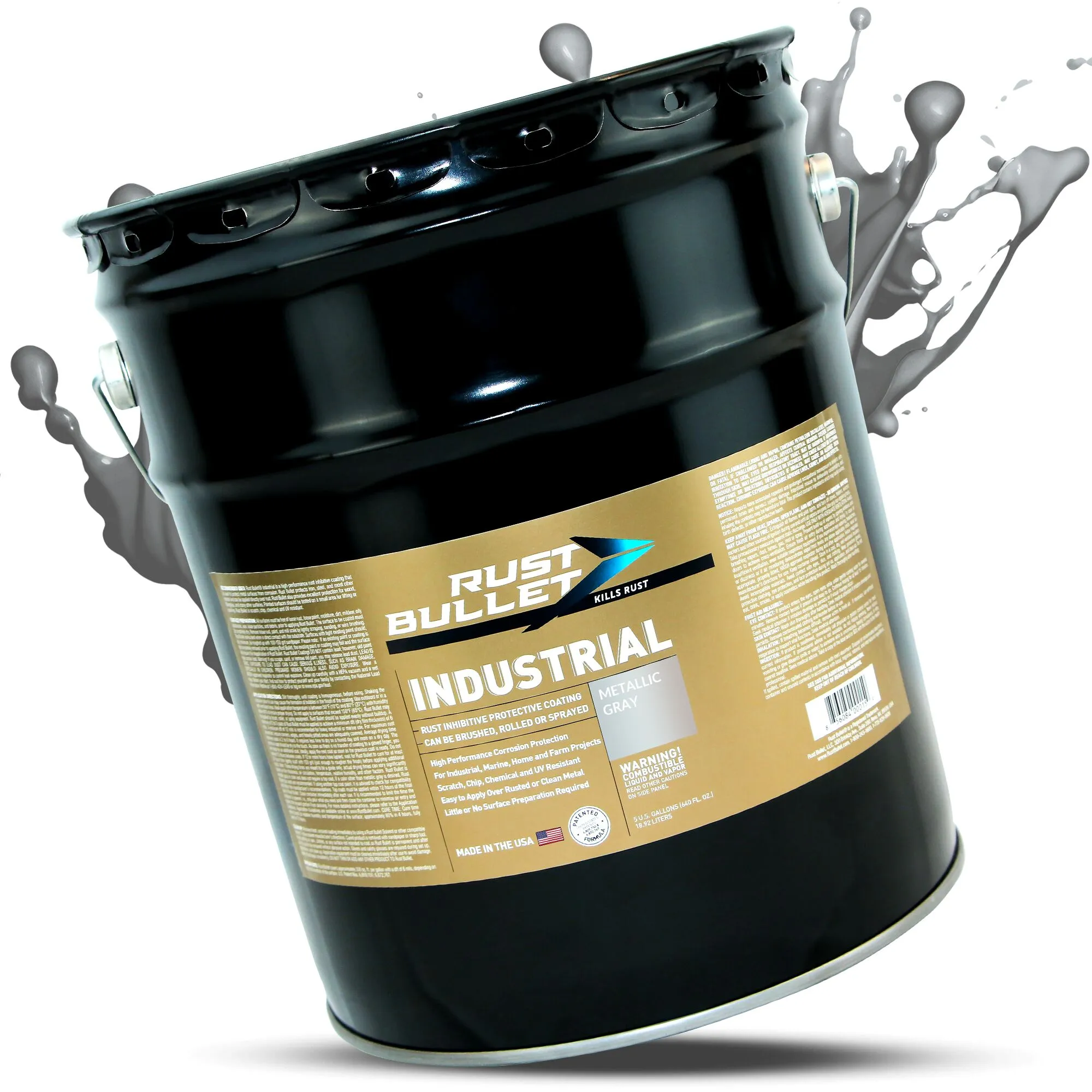 Rust Bullet 5 Gallon – Premium Rust Inhibitor for Metal