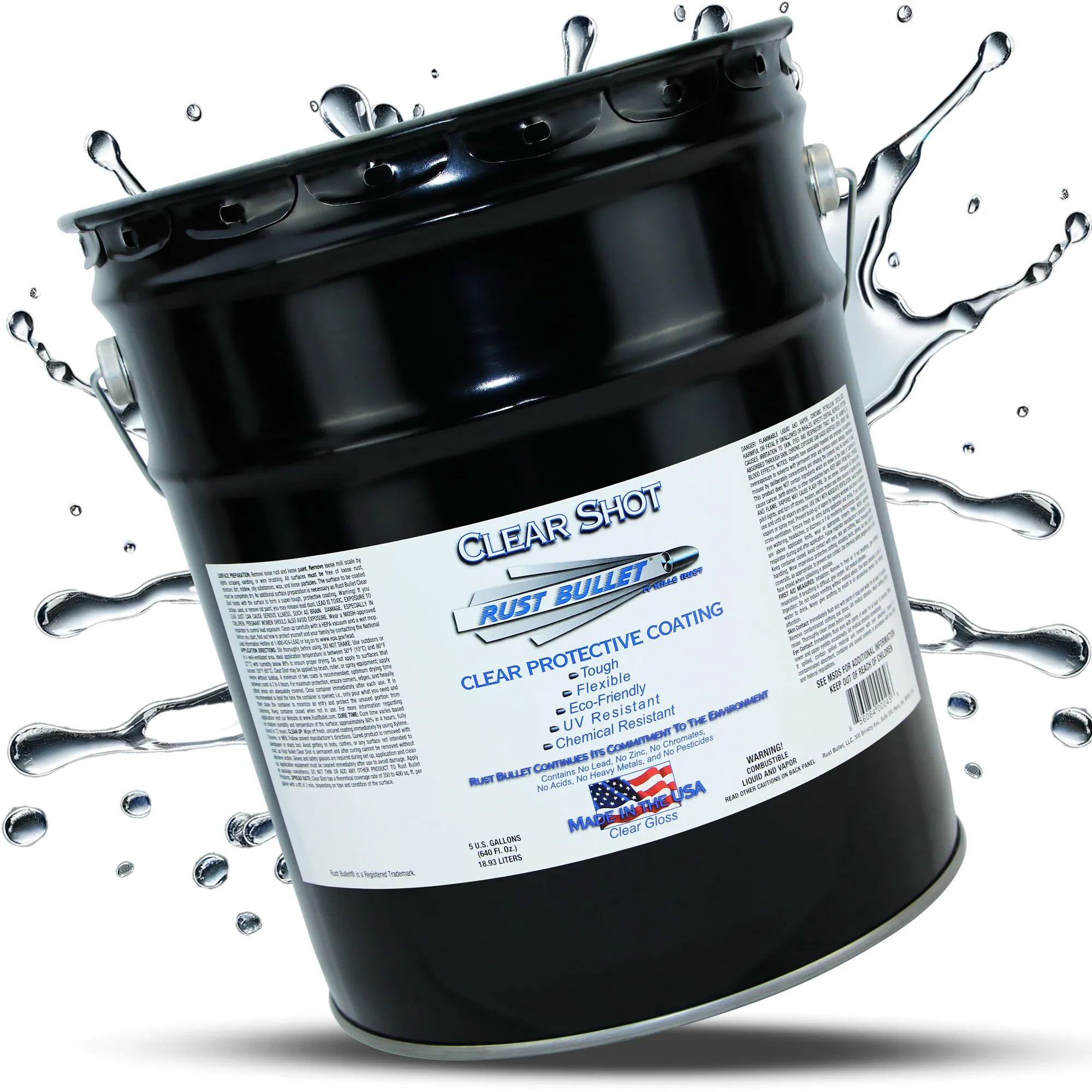5 Gallon Pail - Clear Shot™