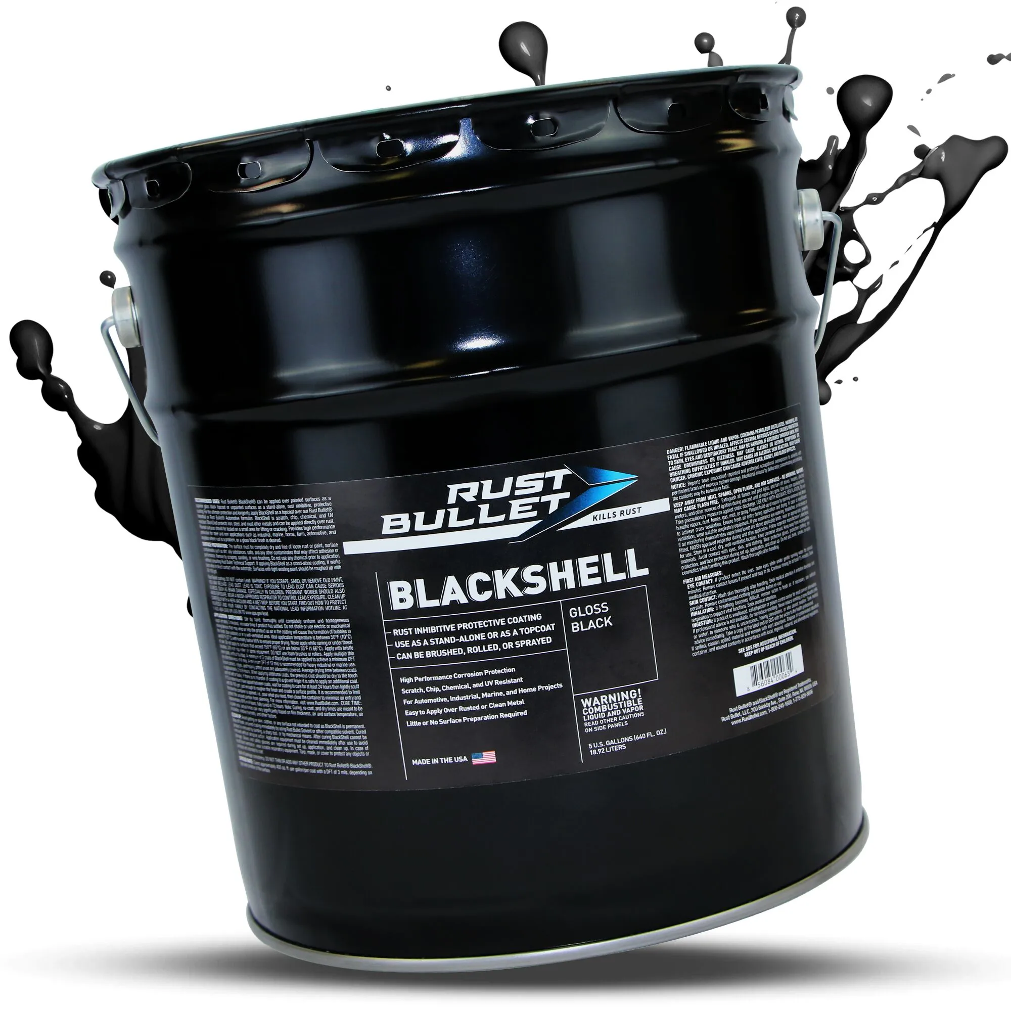 5 Gallon Pail - BlackShell® Gloss
