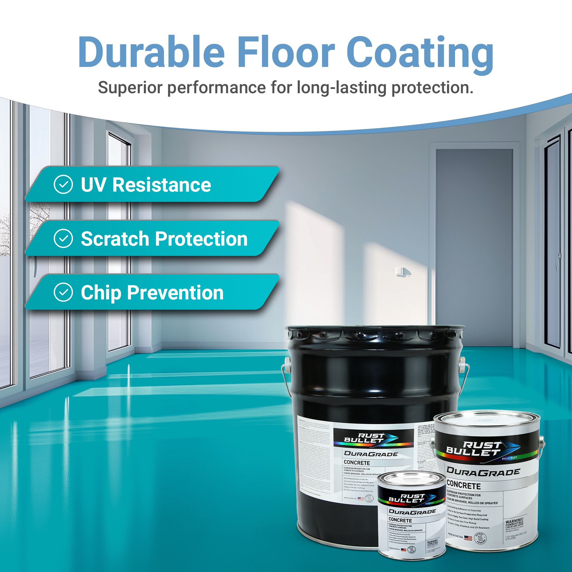 DuraGrade® Concrete - Turquoise - Image 3