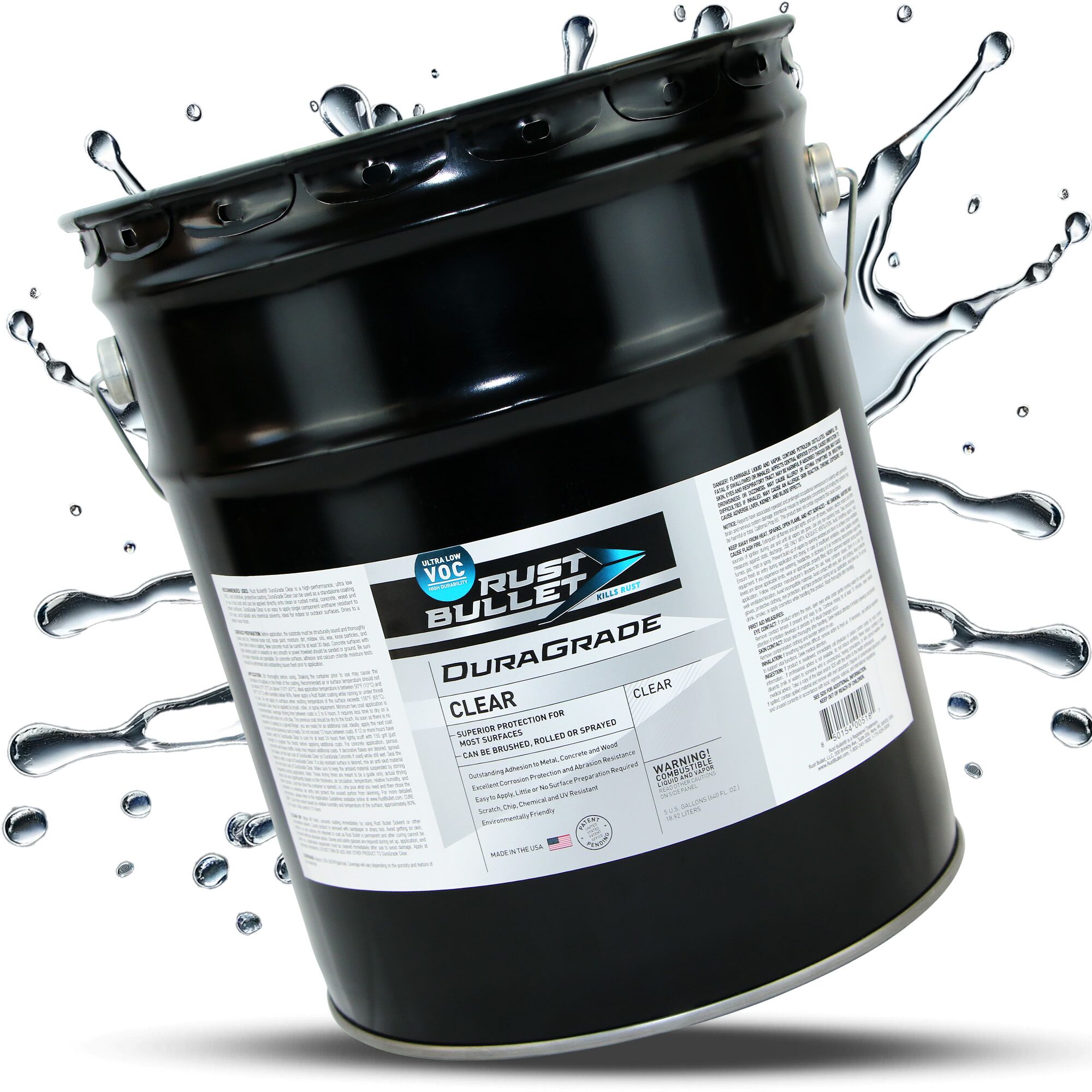 5 Gallon Pail - DuraGrade® Clear