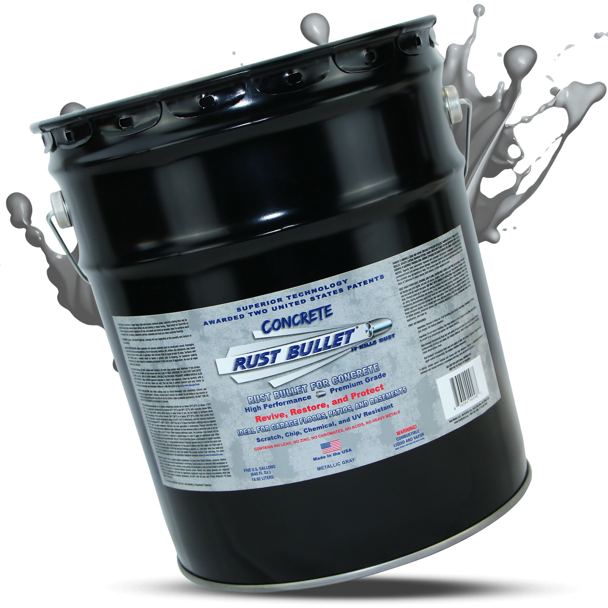 5 Gallon Pail - Rust Bullet® for Concrete