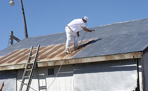 DO-IT-YOURSELF SMALL ROOF PROJECT