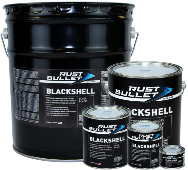 BlackShell Rust Prevention Paint