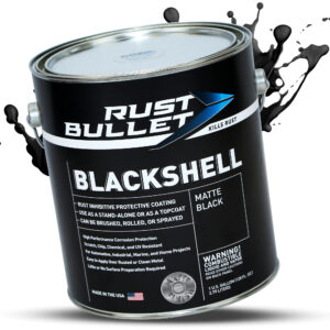 BlackShell Matte Rust Prevention Protective Coating - Gallon