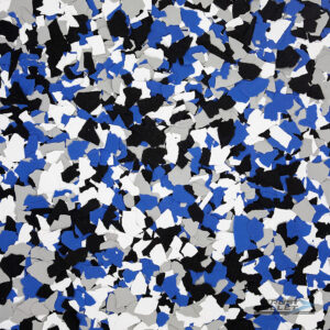 Rust Bullet Decorative Color Flakes Electric Blue