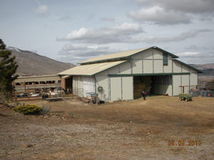 Rust Bullet Goat Barn