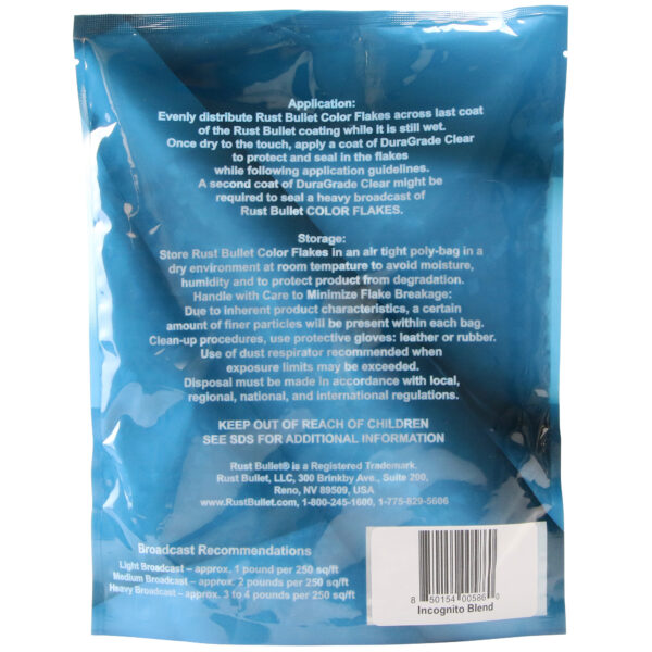 Rust Bullet® Color Flakes - Incognito Blend - Image 3