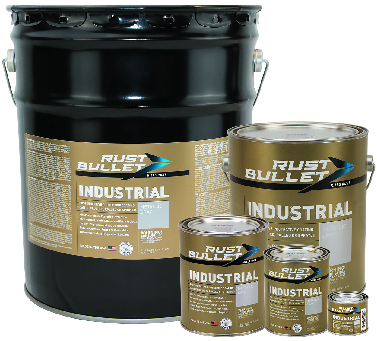 Industrial Rust Inhibitors Formula - Stop Rust with RustBullet