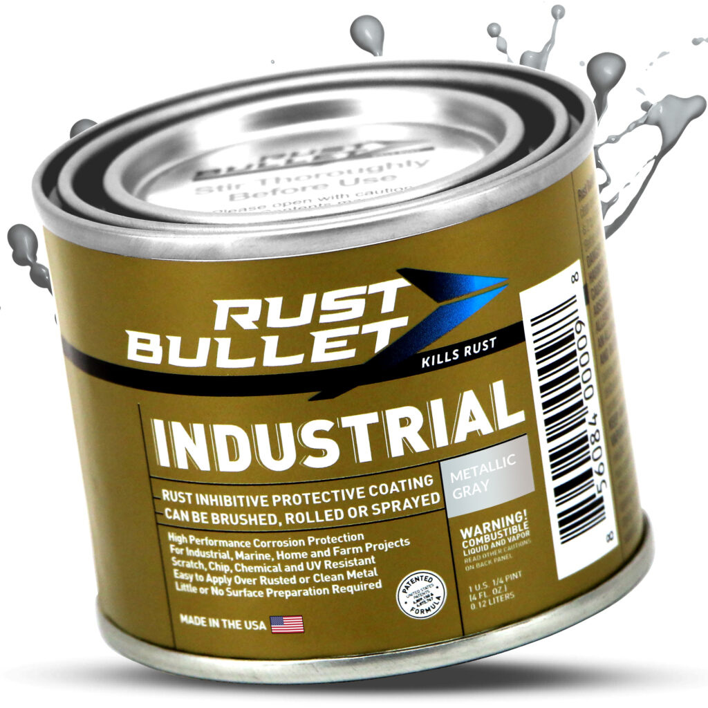 1/4 Pint – Rust Bullet Industrial, tough rust inhibitor
