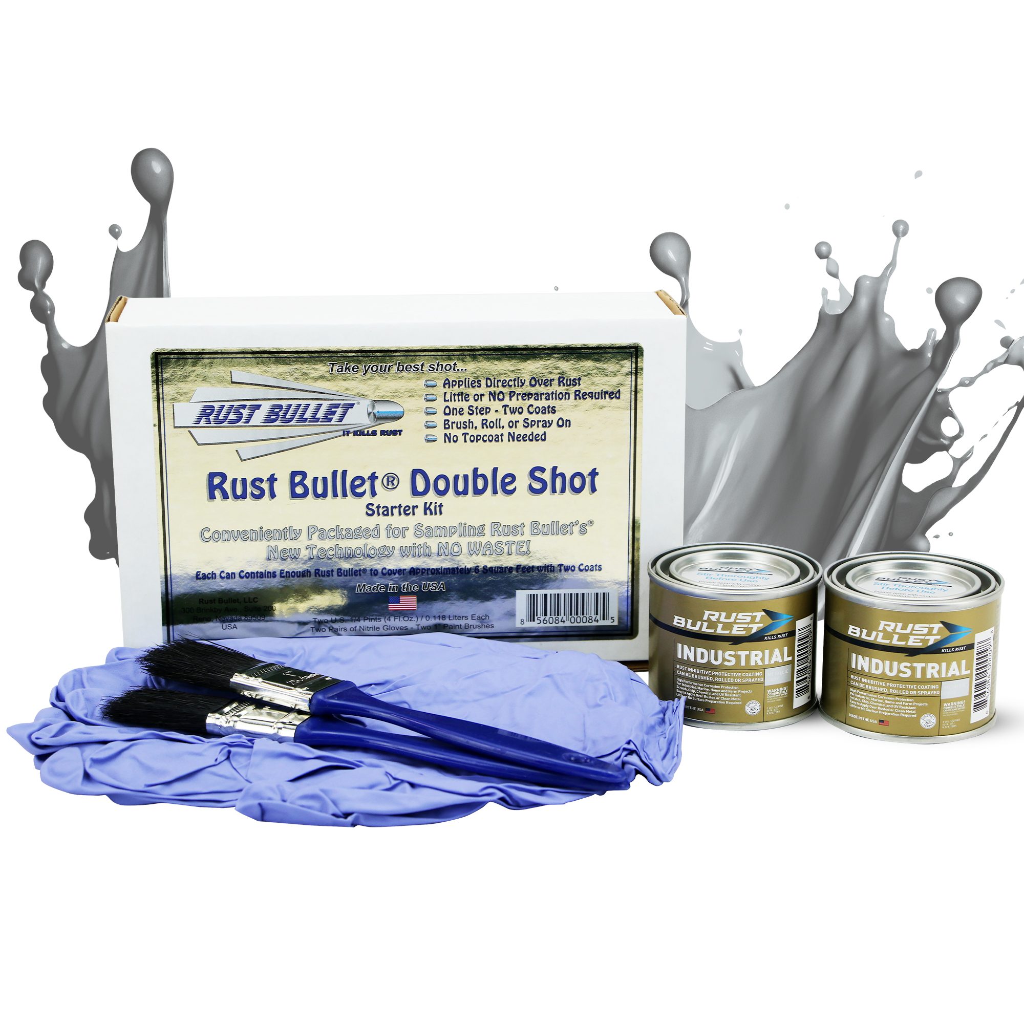 Double Shot Starter Kit– Stop Rust, Easy Application
