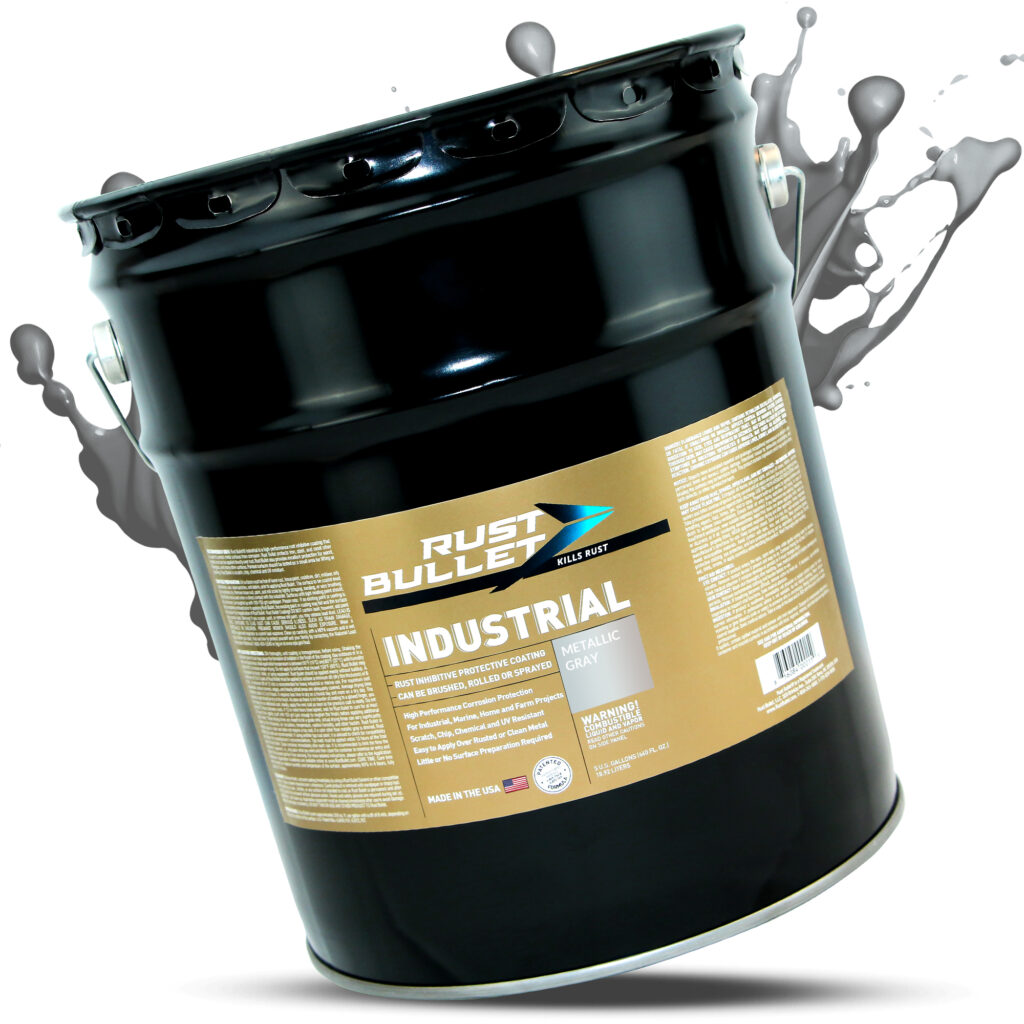 5 Gallon Rust Bullet Industrial – Durable Rust Coating for Metal