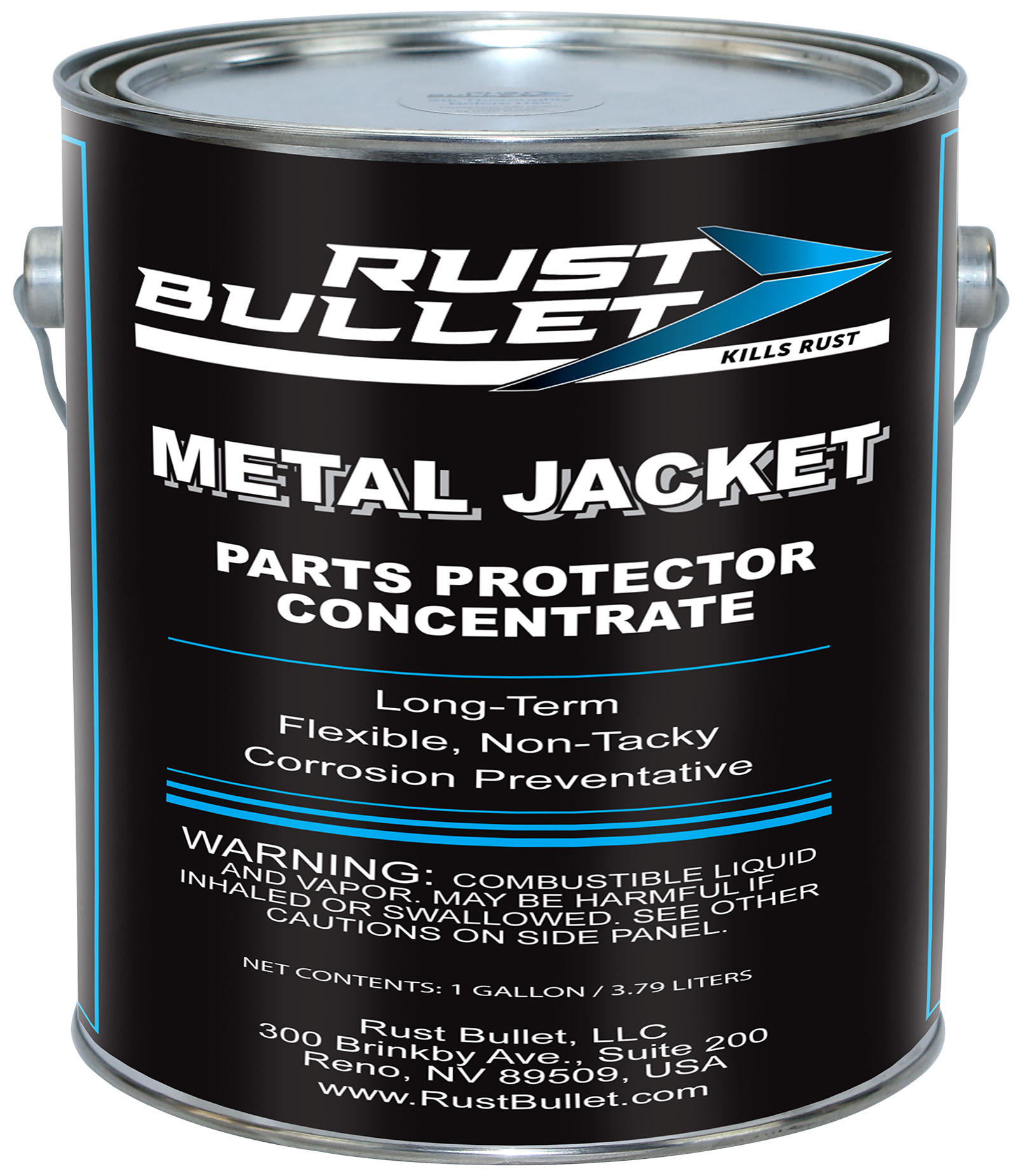 Metal Jacket Gallon Rust Bullet Metal Jack Gallon