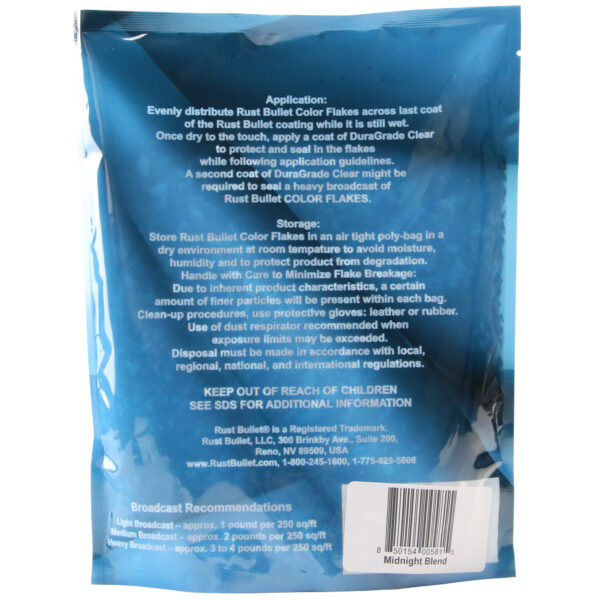 Rust Bullet Color Flakes - Midnight Blend - Image 3