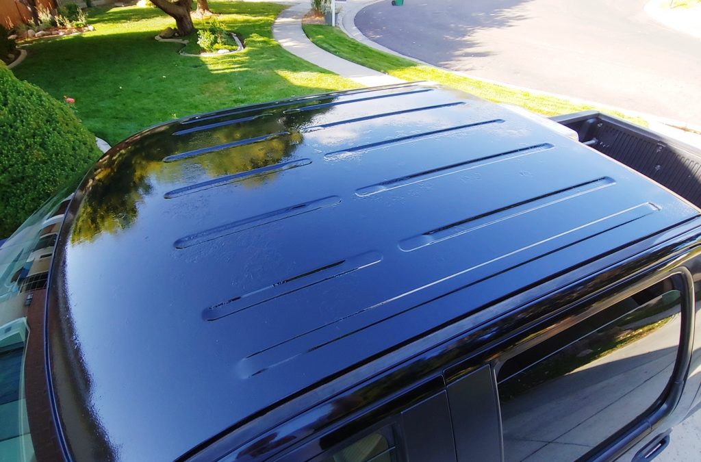 Roof Rust Repair with DuraGrade Color – Black
