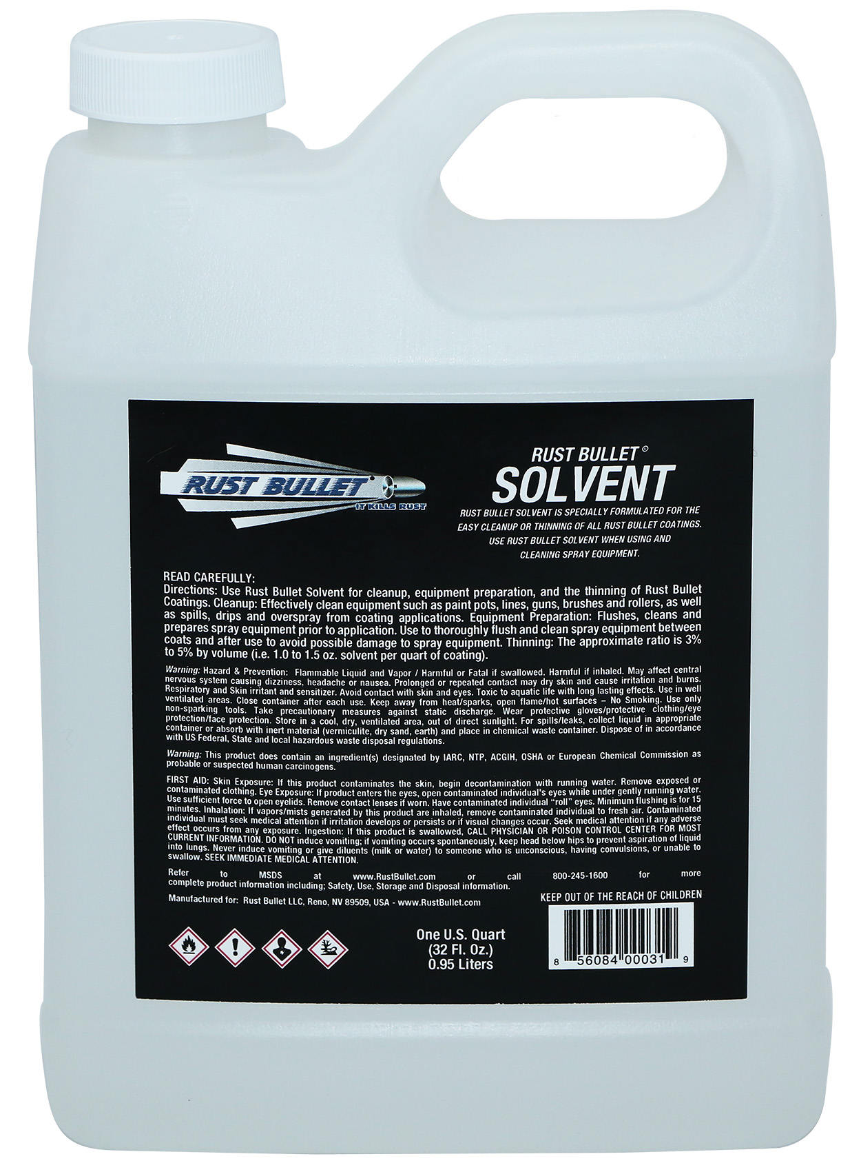 Rust Bullet Solvent