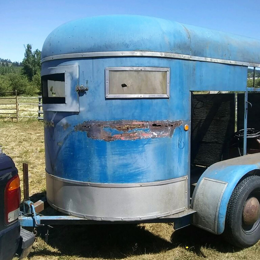 Rust Bullet Home and Farm Application Trailer