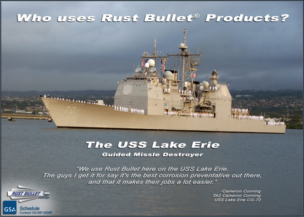 Rust Bullet USS Lake Erie Pres