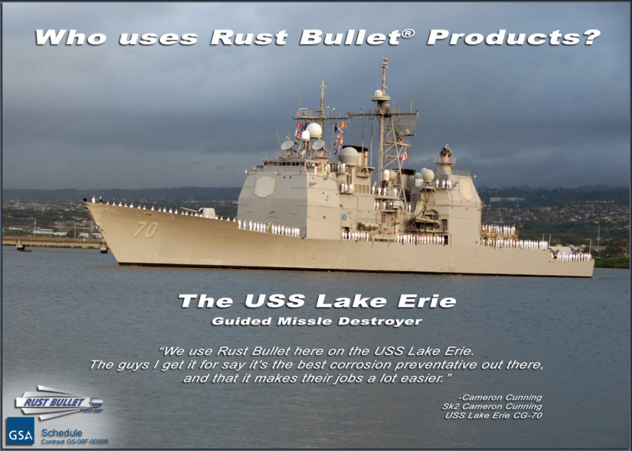 Rust Bullet USS Lake Erie