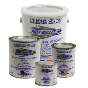 Rust Bullet Clear Shot - Clear coat rust paint