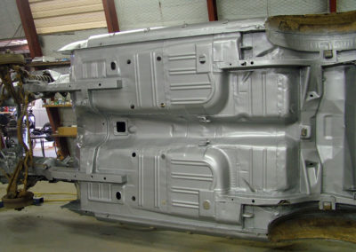 CLASSIC CAR UNDERCARRIAGE RUST REPAIR – 1965 MUSTANG